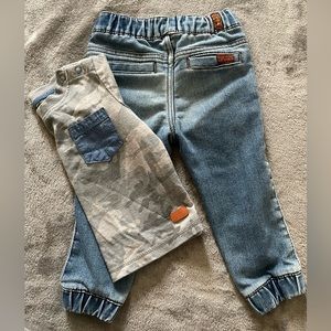 Toddler seven for all mankind Jean set size 18 months